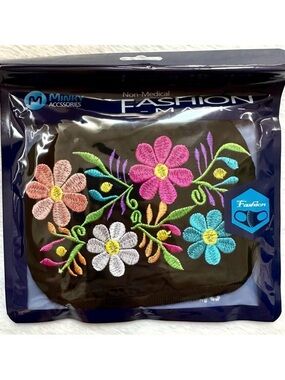 🔴 5 for $10 ONE Minky Accessories Floral Non-Medical Fashion Face Mask